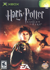 Harry Potter and the Goblet of Fire PAL Xbox  box art